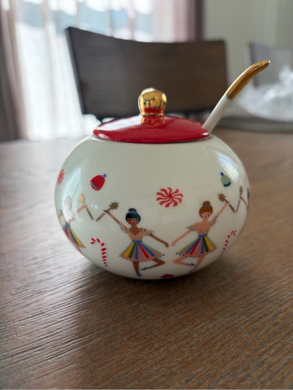 Rare Rifle Paper Co x Anthropologie Nutcracker Sugar Plum Sugar Bowl